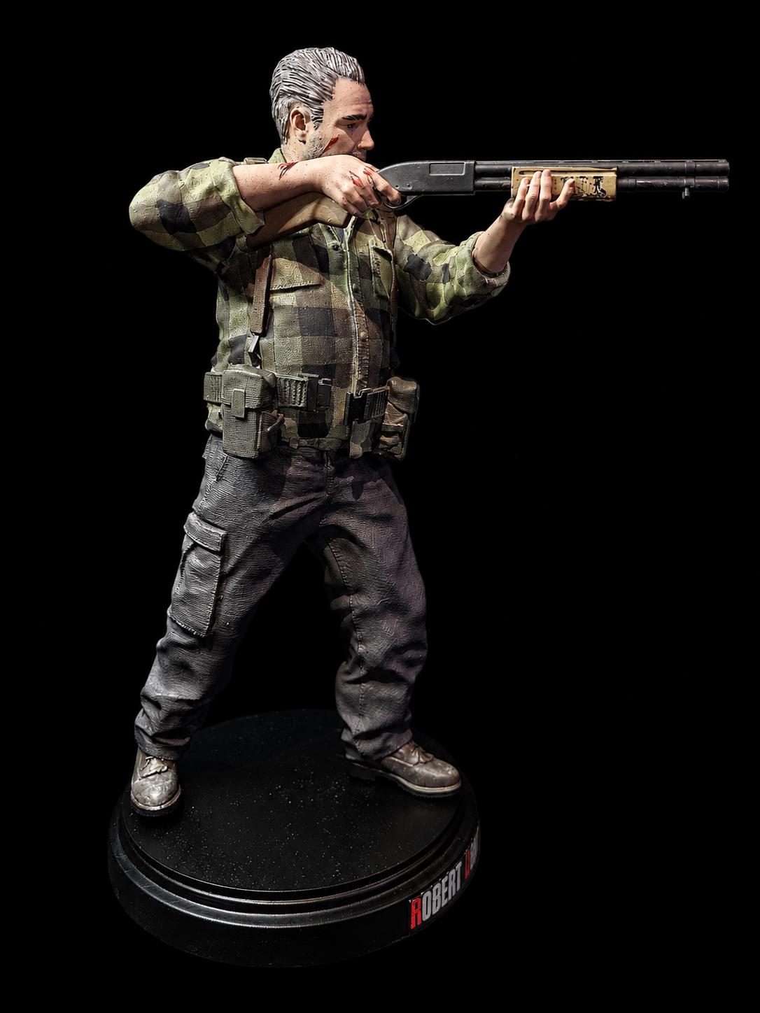 ロバート・ケンドー 1/6 スタチュー（バイオハザード2対応） - Etsy 日本