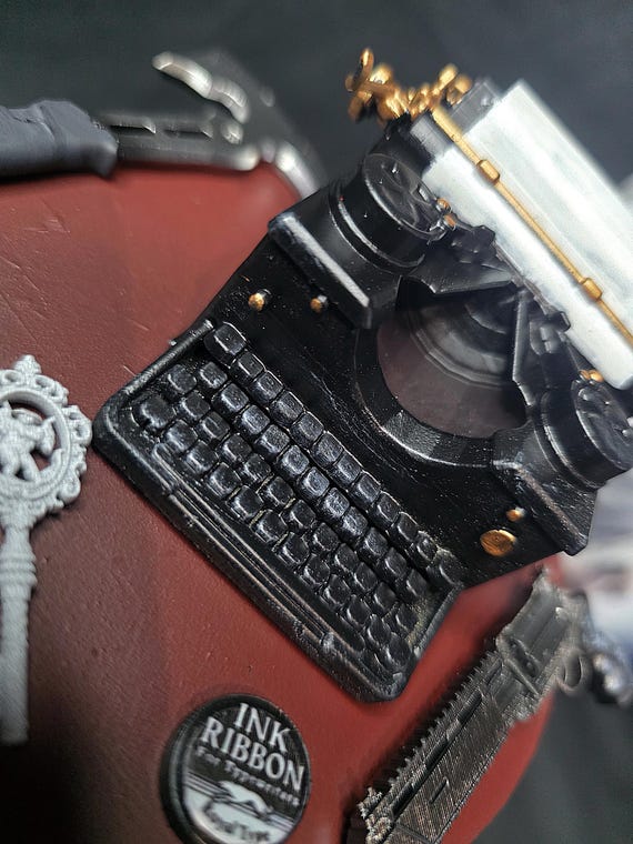 タイプライターとテーブル 1/6スケール バイオハザード レクイエム対応