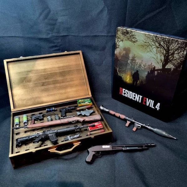 Resident Evil 4 Attaché Case and Accessories