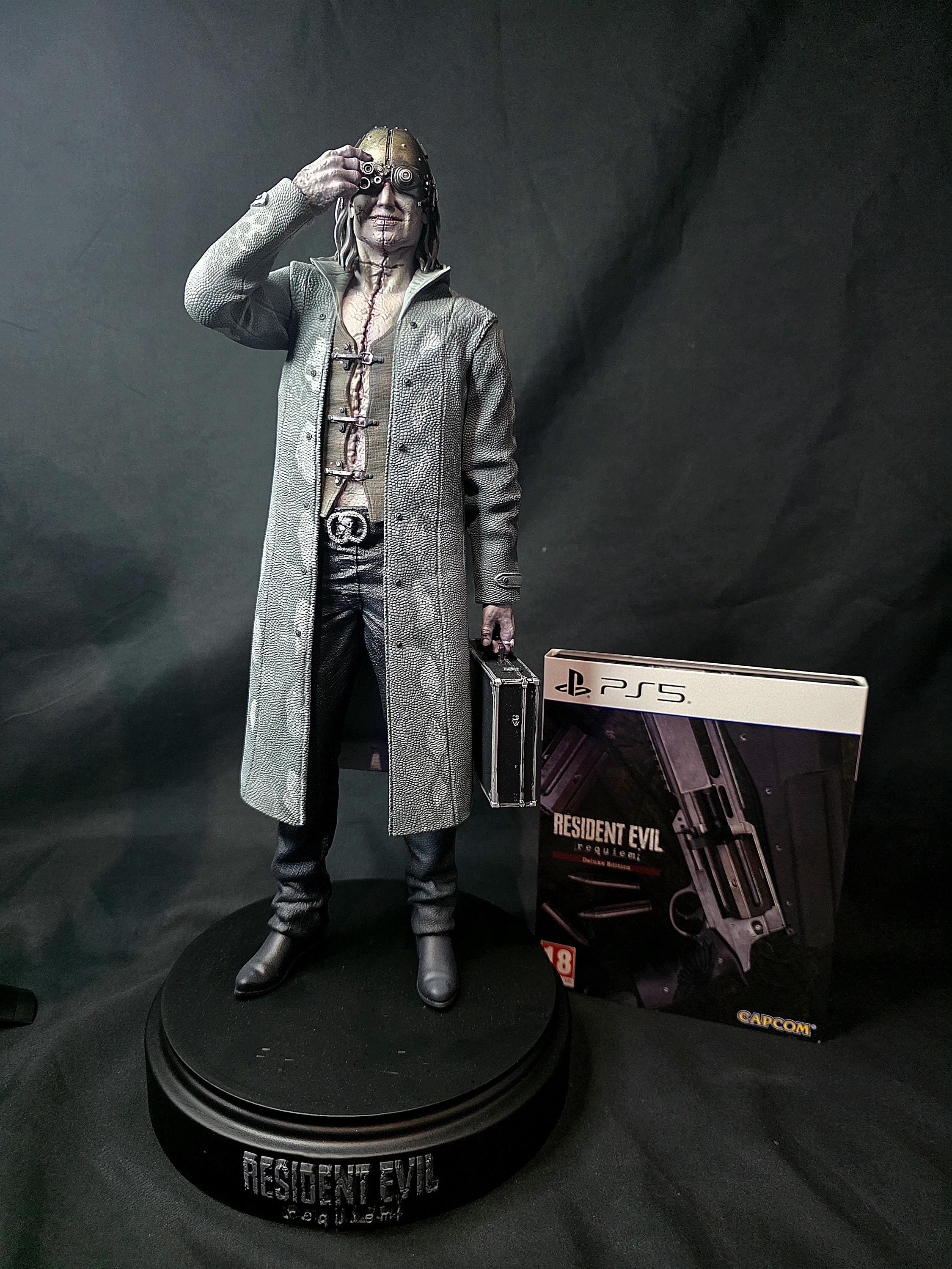 バイオハザードレクイエム ヴィクター・ギデオン 1/6 未塗装 バイオ