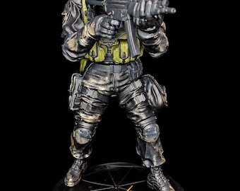 バイオハザード レクイエム　ハンク　フィギュア ハンク 1/6 フィギュア（取り外し可能なマズルフラッシュ付き）バイオ