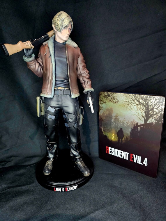Resident Evil 4 Remake Leon Kennedy V2 With Jacket - Etsy