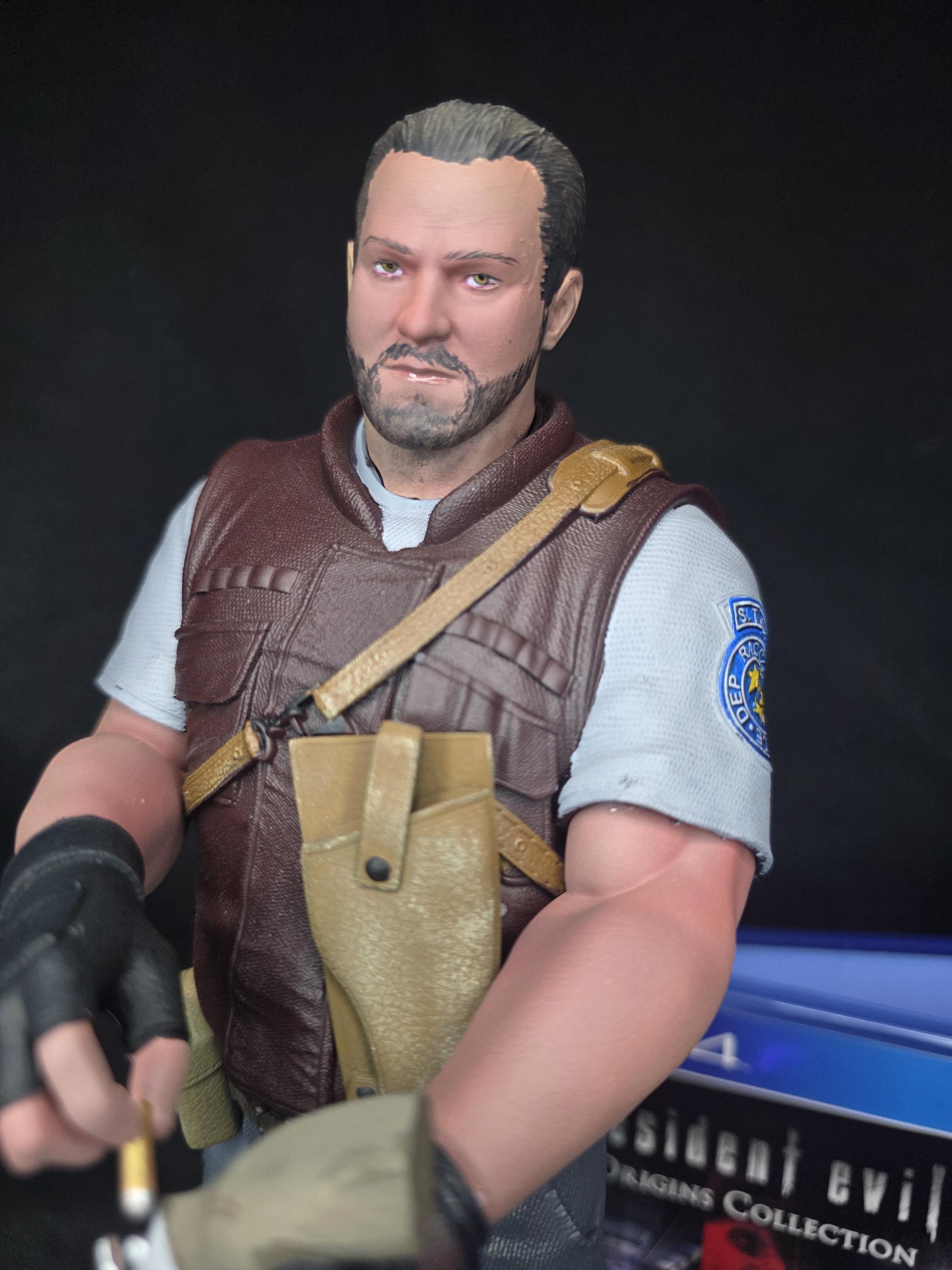 バイオハザード バリー・バートン 1/6スケールフィギュア（台座付き