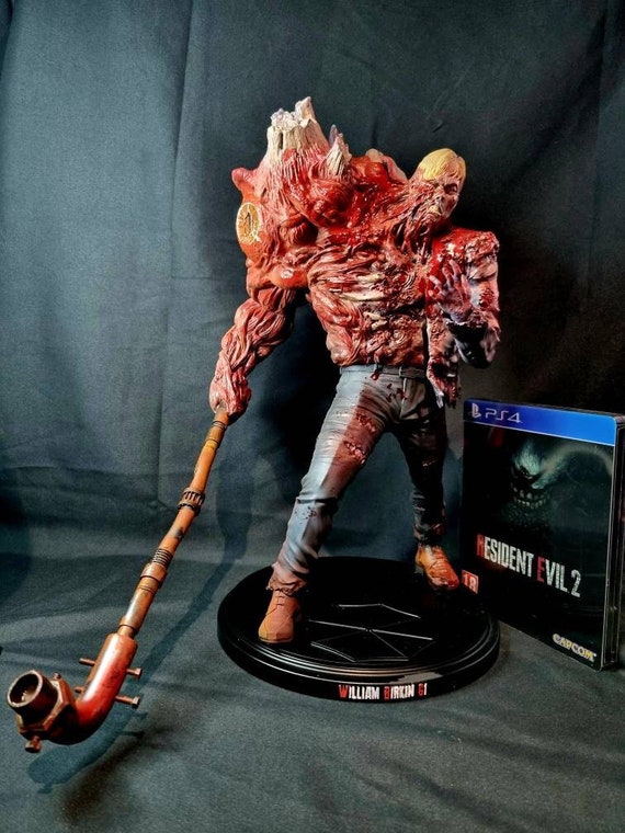 G ウィリアムバーキン　ガレージキット　バイオハザード　フィギュア　スタチュー バイオハザード 1/4スケールスタチュー ウィリアム・バーキン G第2形態