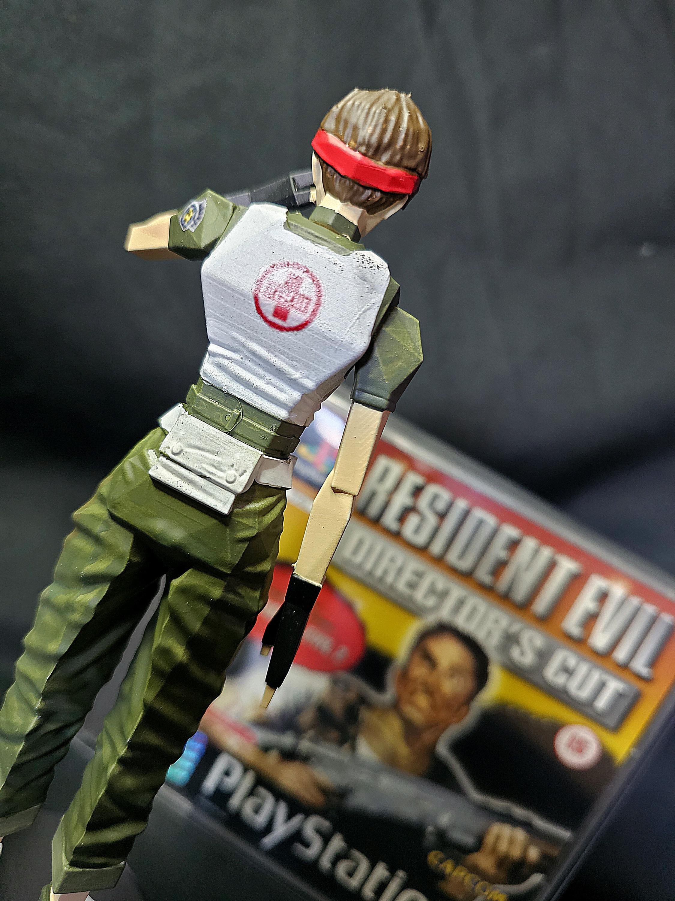 Resident Evil Rebecca Chambers Low Poly Series - Etsy