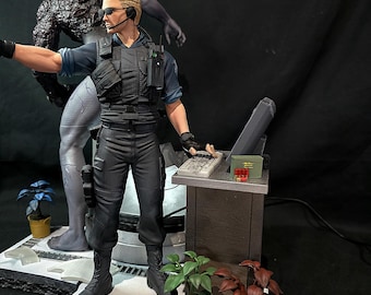 アルバート・ウェスカー 1/6スケール バイオハザード フィギュア 3D