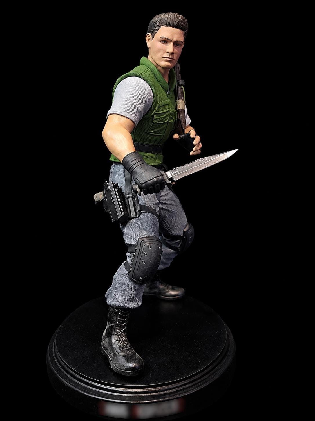 クリス・レッドフィールド STARS 1/6 スタチュー バイオハザード対応