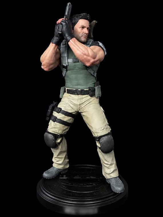 1/6スケール クリス・レッドフィールド BSAA バイオハザード5対応