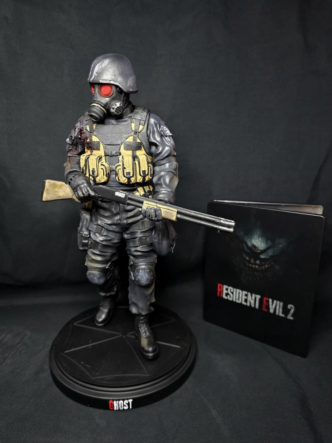 バイオハザード2 RESIDENT EVIL 2 フィギュア3セットまとめ売り ゴースト：ゴーストサバイバー バイオハザード2 1/6フィギュア - Etsy 日本