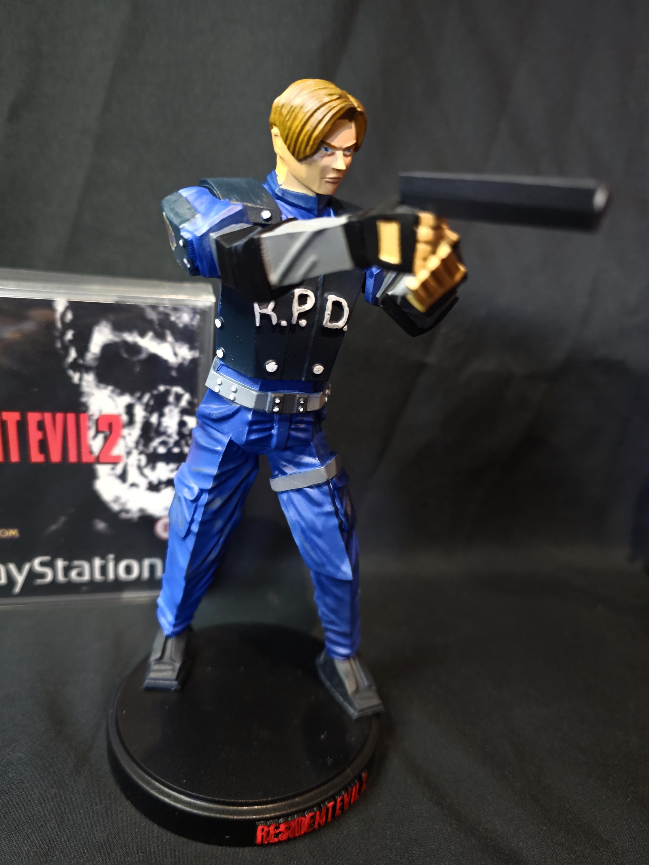 HERO フィギュア トニーレオン　梁朝偉 バイオハザード2 レオン・ケネディ ローポリシリーズ - Etsy 日本