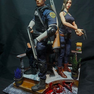 Resident Evil 2 RPD 1/6 premium diorama/base