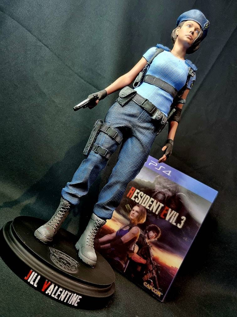 Resident Evil Jill Valentine 1/6 STARS figure w/ base -  Portugal