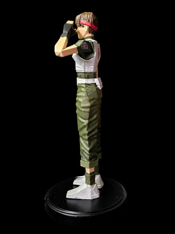 Rebecca Chambers Low Poly Series Compatible With Resident Evil - Etsy