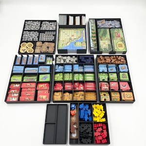 A Feast for Odin + The Norwegians Expansion Insert / Board Game Organizer