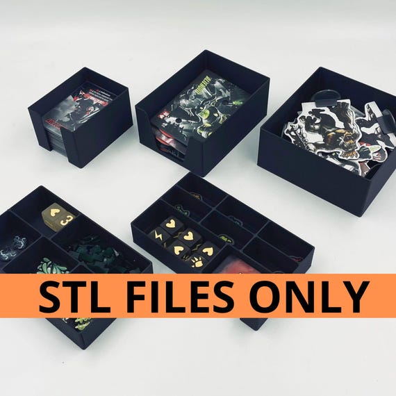 STL Files for King of Tokyo: Dark Edition Insert - Etsy