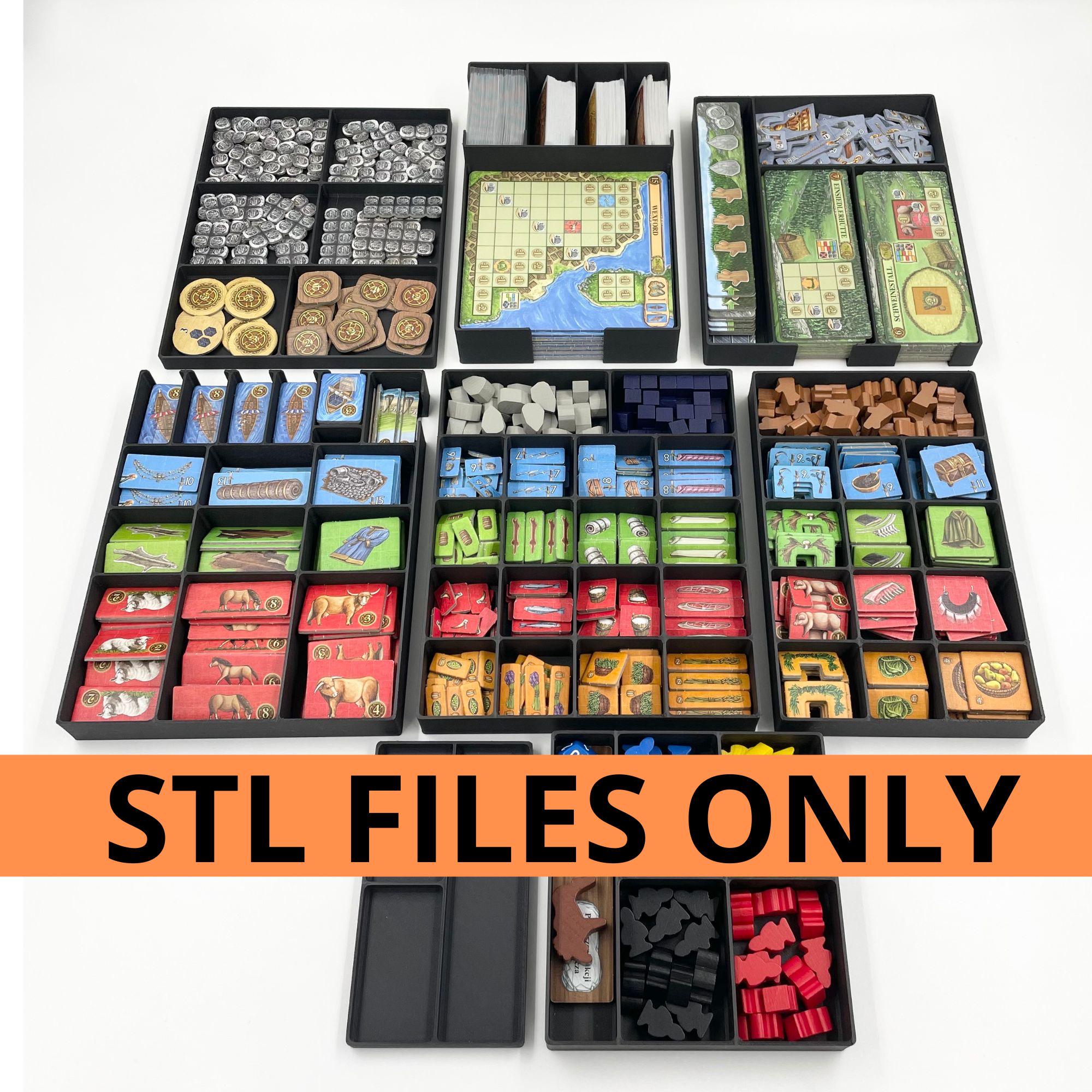 トライアルセット・サンプル odin STL Files for A Feast for Odin + the Norwegians Expansion Insert