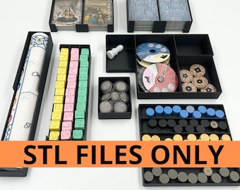 STL files for Pax Pamir: Second Edition Insert