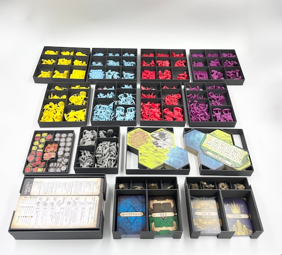 Clash of Cultures Monumental Edition Insert / Board Game Organizer