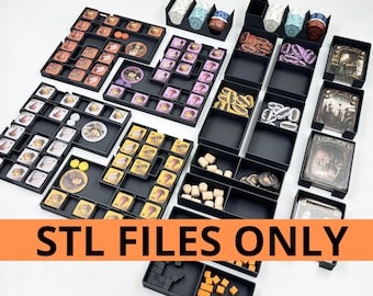 STL files for Brass: Birmingham Deluxe Edition Insert