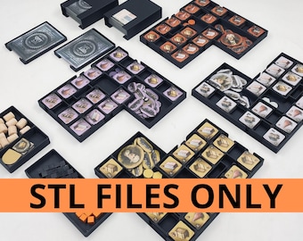 STL files for Brass: Birmingham Retail Edition Insert