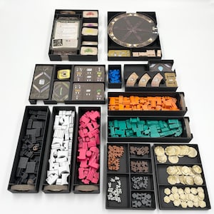 Barrage + The Leeghwater Project Expansion Insert / Board Game Organizer