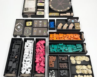 Barrage + The Leeghwater Project-uitbreidingsinzet/organizer bordspellen