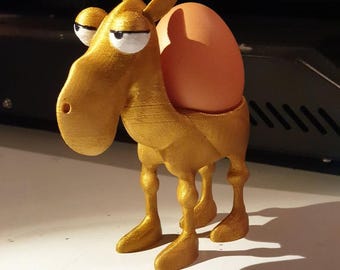 Portauova Camel - Decorazione moderna per cucina (stampato in 3D)