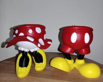 Vaso da fiori di Topolino e Minnie