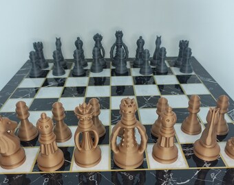 Set di scacchi stampato in 3D