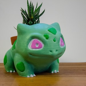 Vaso di fiori Bulbasaur, Vaso per piante Bulbasaur, Vaso per fiori Bulbasaur