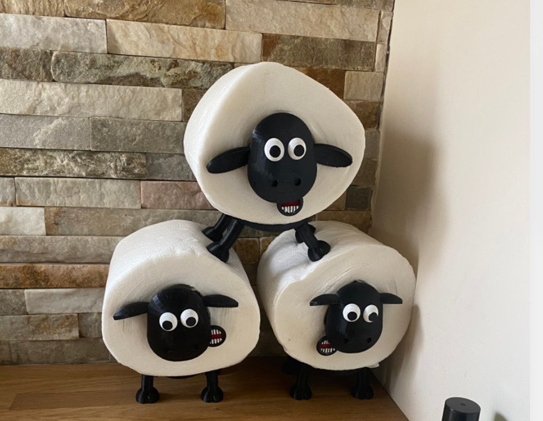 Sheep Toilet Paper Roll Holder 8 Different Sheep Etsy