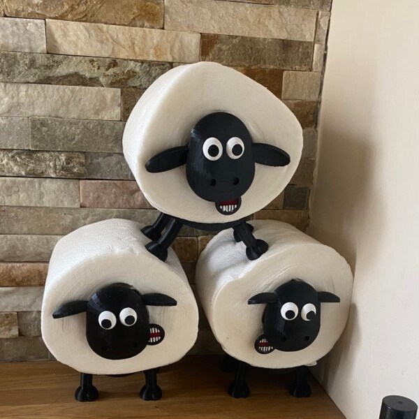 Sheep Toilet Roll Holder Etsy UK