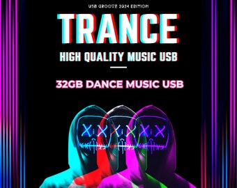 The Ultimate Trance - 2024 - 32gb USB - 26.4gb - This comes with 100gb of FREE music! DJ Friendly.