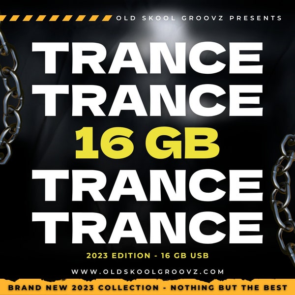 La meilleure clé USB Trance 16 Go - Créée en 2023 - Livrée avec de la musique GRATUITE ! Adapté aux DJ.