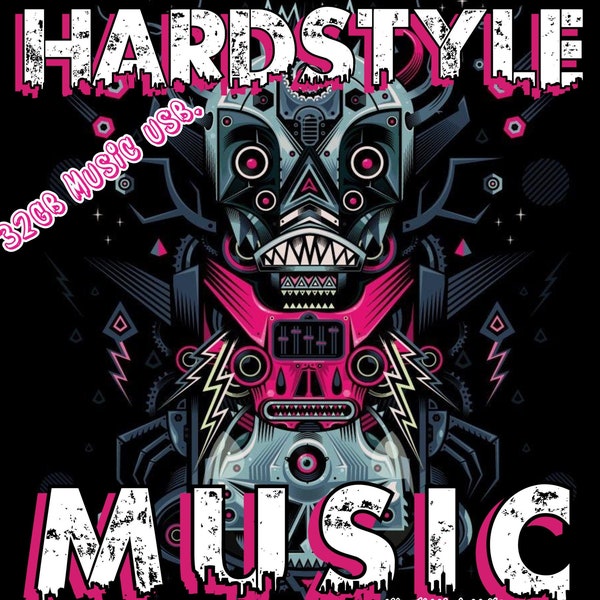 USB Hardstyle 32 Go - 3 075 fichiers - 27,3 Go - Musique GRATUITE ! Adapté aux DJ.