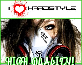 Hardstyle 16gb USB - 1,400 +Files -- This comes with FREE music! DJ Friendly.