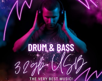 The Very Best Drum And Bass Music USB - This comes with FREE music! DJ Friendly.