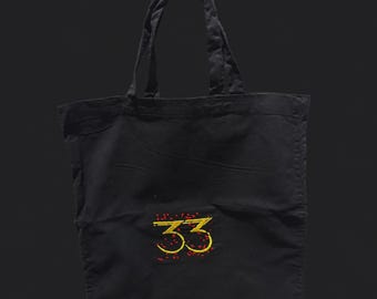 Embroidered Tote Bag Expedition 33 | Chiaroscuro Bag | Embroidered Cotton Bag | Gamer Gift | Geek Accessory | RPG Fan Art