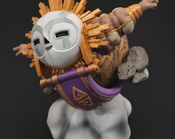 Esquie Figurine 18 cm | Chiaroscuro Expedition 33 | Collectible Statue | Gamer Decoration | Geek RPG Gift | Fan Art