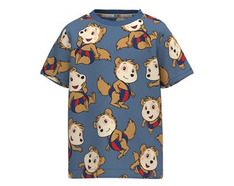 Bobo Dormouse T-Shirt all-over print, blue