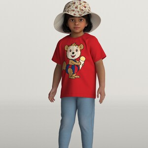 Bobo Dormouse T-Shirt Ice Cream, red image 2