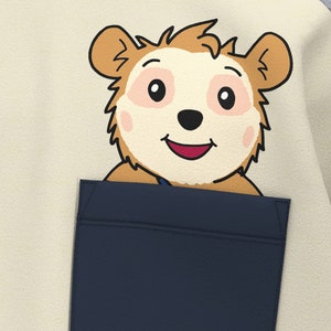 Bobo Siebenschläfer Langarmshirt mit Brusttasche Bild 4