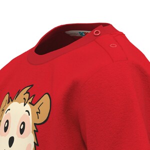 Bobo Dormouse T-Shirt Ice Cream, red image 6