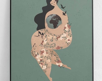 Earth Day Mother Earth Original Poster