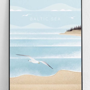 Cartel original de Balticsea, cartel de Alemania