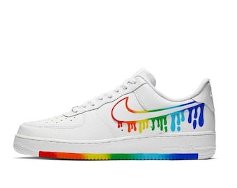 nike schuhe regenbogen sohle