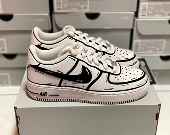 air force 1 custom drawing