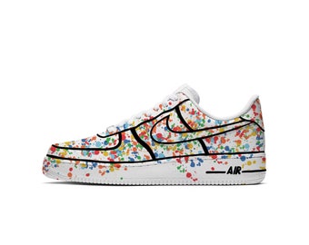 Scegli i tuoi colori Schizzi di vernice personalizzati Nike | Etsy Italia