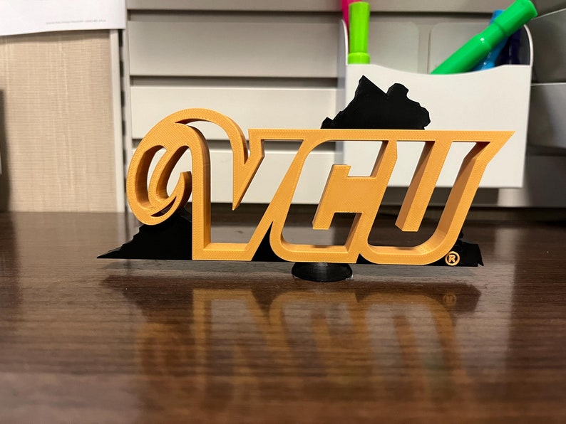 VCU Desk Decor - Etsy