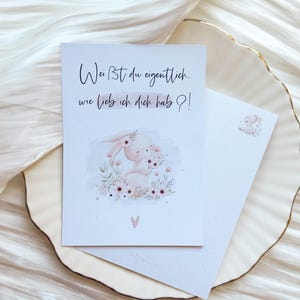 Postkarte  | Weißt du eigentlich, wie lieb ich dich habe ?! | DIN A 6 | Grußkarte Liebe